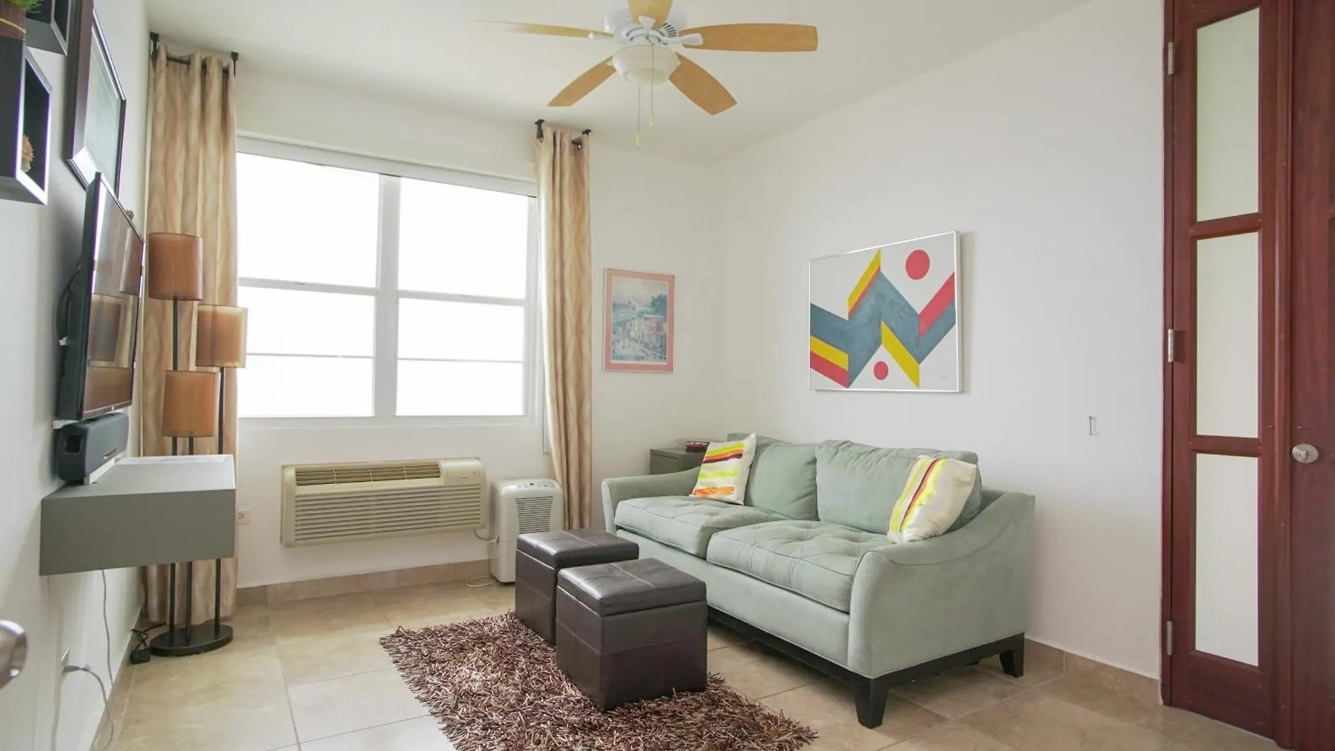 Beachfront 7Th Floor Unit At Mar Azul Агуада Апартаменты
